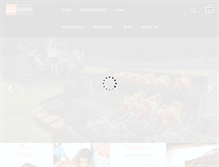 Tablet Screenshot of bbqdepot.com